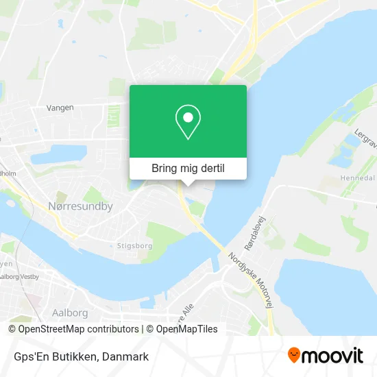 Gps'En Butikken kort