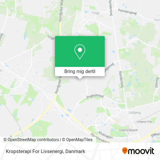 Kropsterapi For Livsenergi kort
