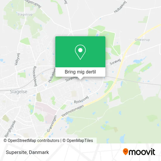 Supersite kort