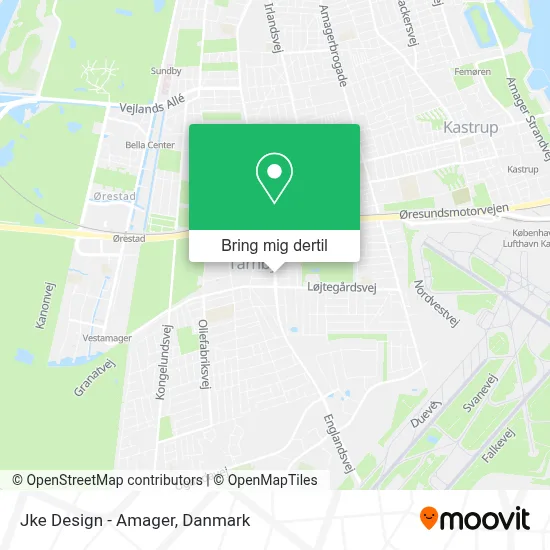 Jke Design - Amager kort