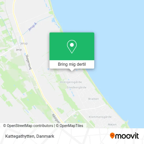 Kattegathytten kort