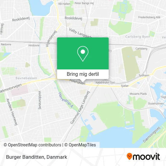 Burger Banditten kort