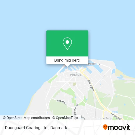 Duusgaard Coating Ltd. kort