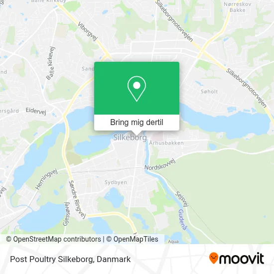 Post Poultry Silkeborg kort