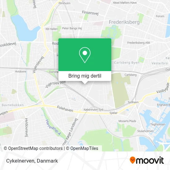 Cykelnerven kort