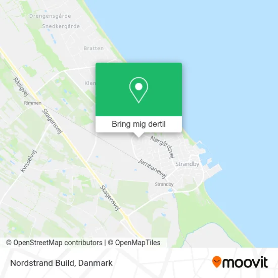 Nordstrand Build kort