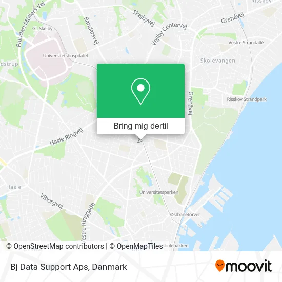 Bj Data Support Aps kort