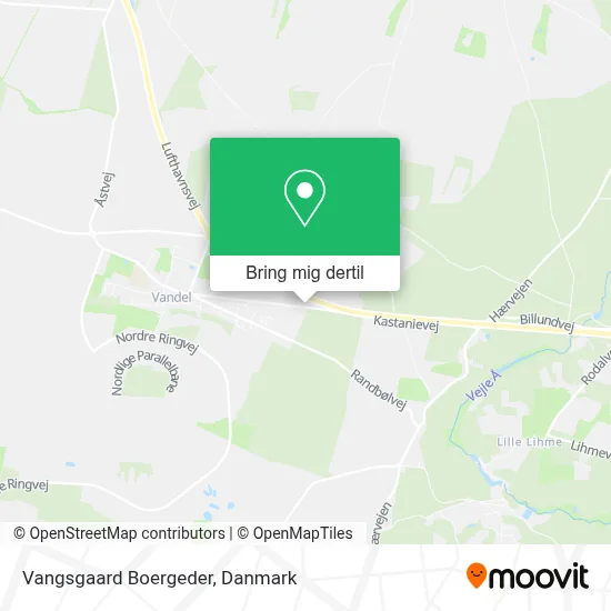 Vangsgaard Boergeder kort