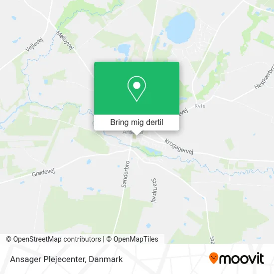 Ansager Plejecenter kort