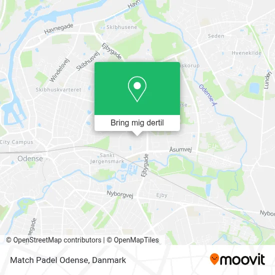 Match Padel Odense kort