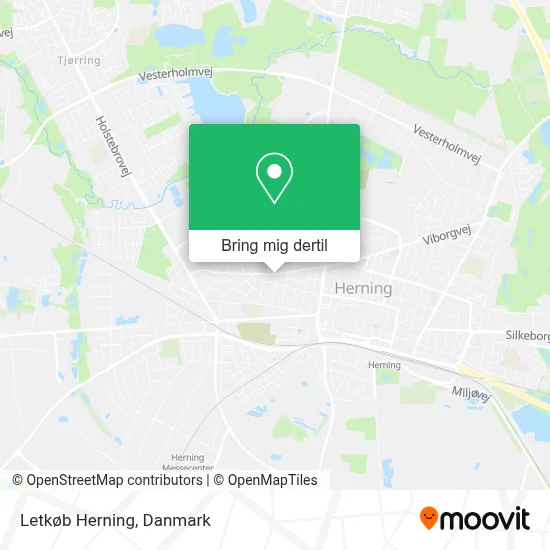Letkøb Herning kort