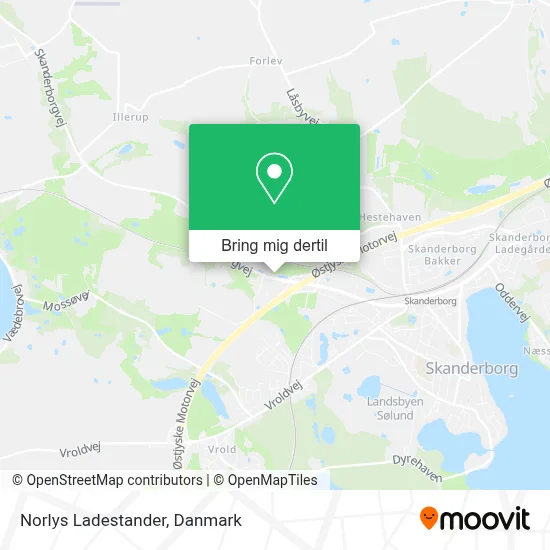 Norlys Ladestander kort