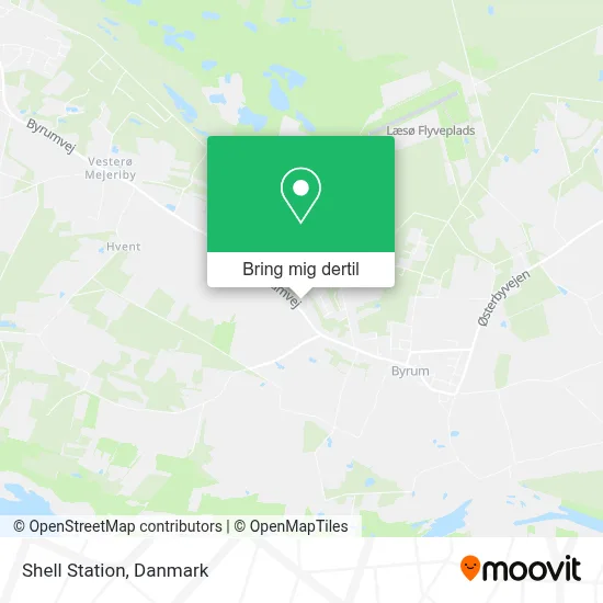 Shell Station kort