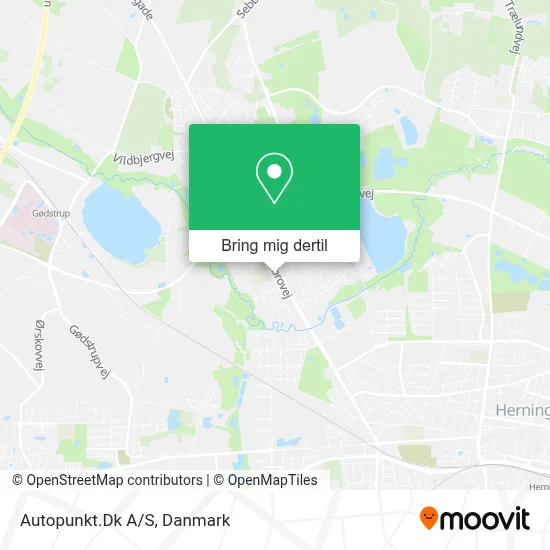 Autopunkt.Dk A/S kort