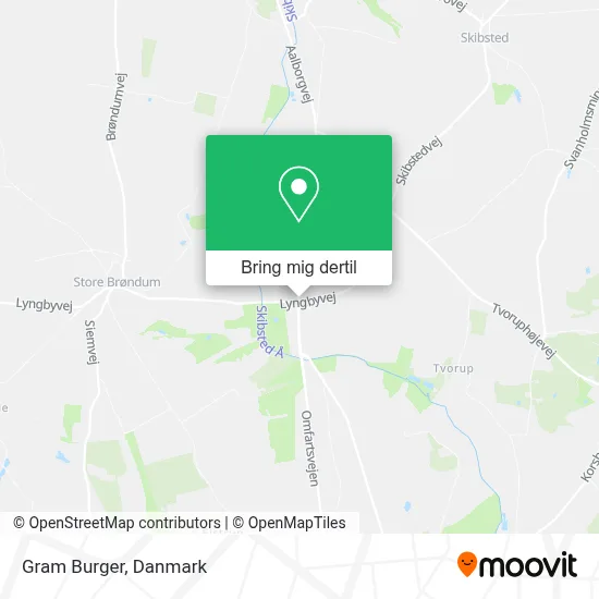 Gram Burger kort