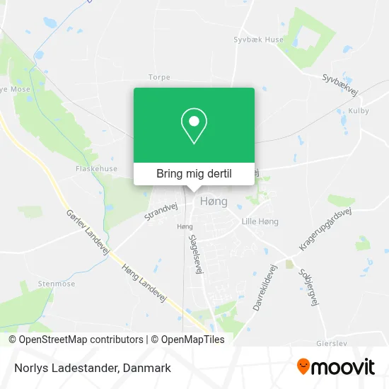 Norlys Ladestander kort