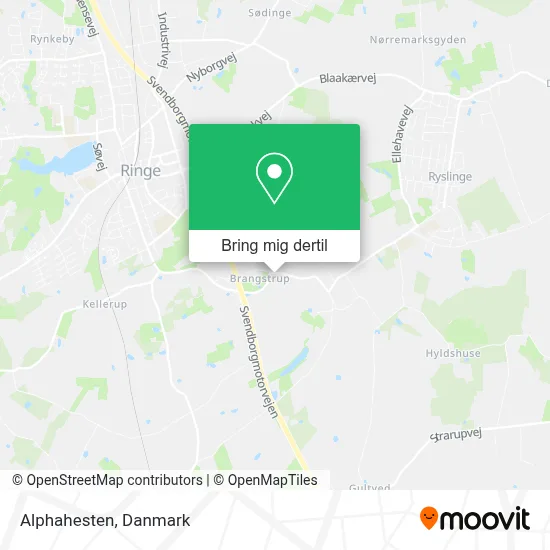 Alphahesten kort