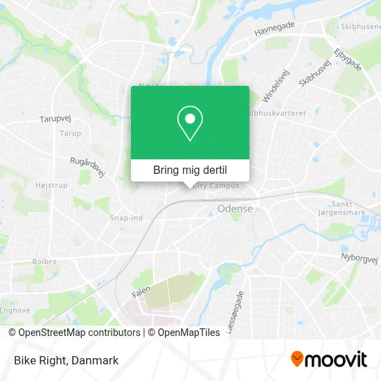 Bike Right kort