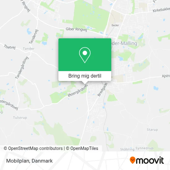 Mobilplan kort