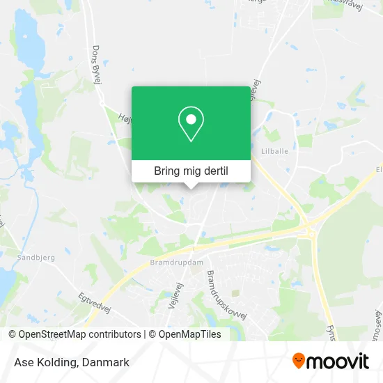 Ase Kolding kort