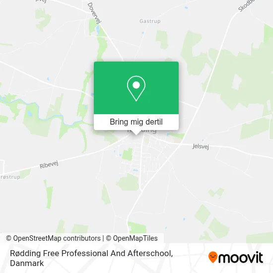 Rødding Free Professional And Afterschool kort