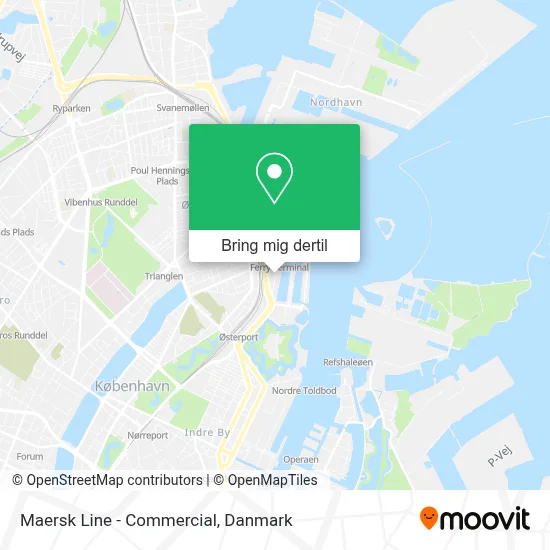 Maersk Line - Commercial kort