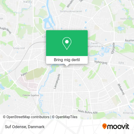 Suf Odense kort