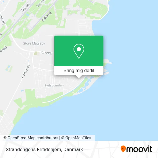 Strandengens Fritidshjem kort