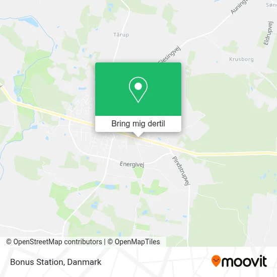 Bonus Station kort