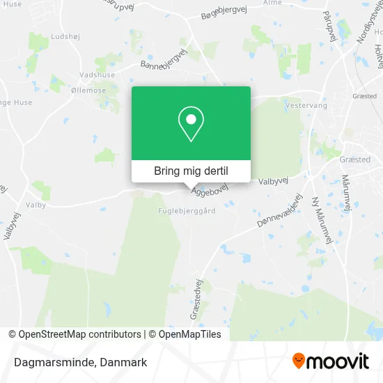 Dagmarsminde kort