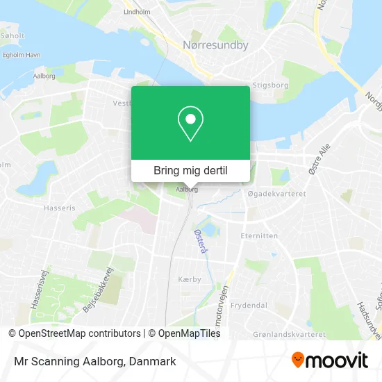 Mr Scanning Aalborg kort