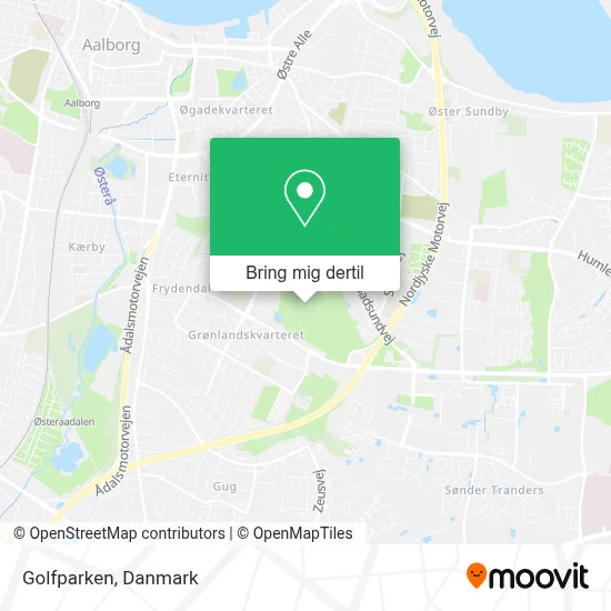 Golfparken kort