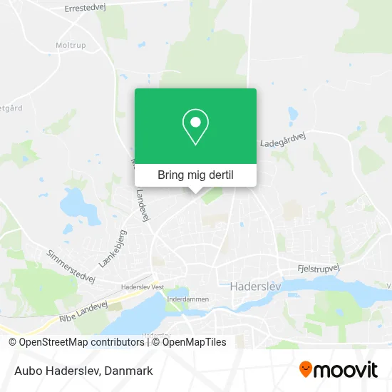 Aubo Haderslev kort
