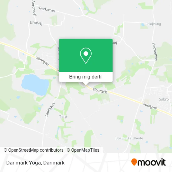 Danmark Yoga kort