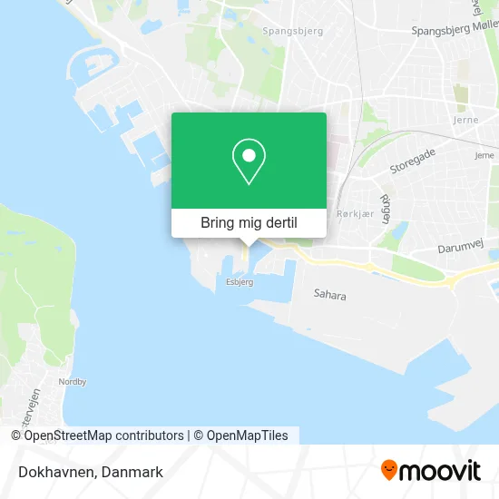 Dokhavnen kort