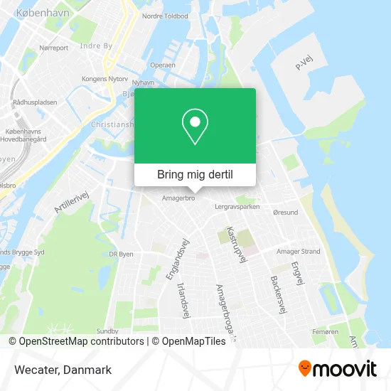 Wecater kort