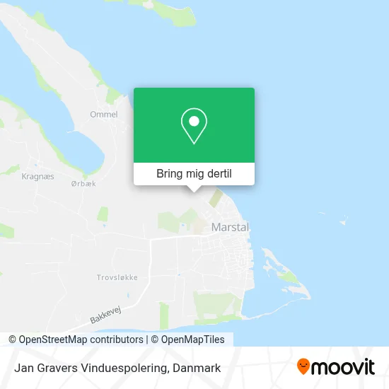Jan Gravers Vinduespolering kort