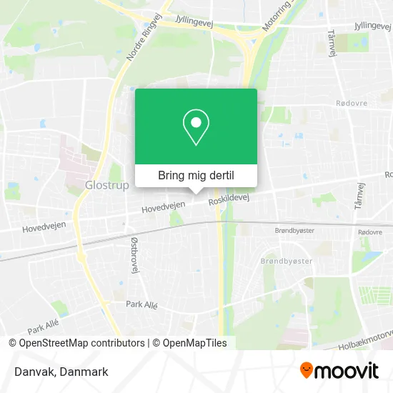 Danvak kort
