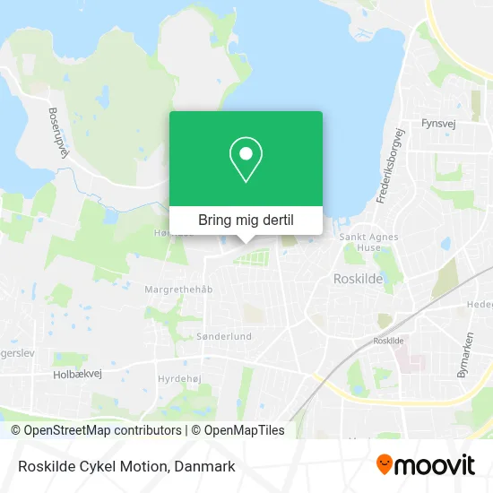 Roskilde Cykel Motion kort