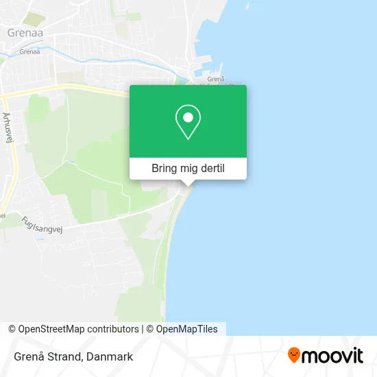 Grenå Strand kort