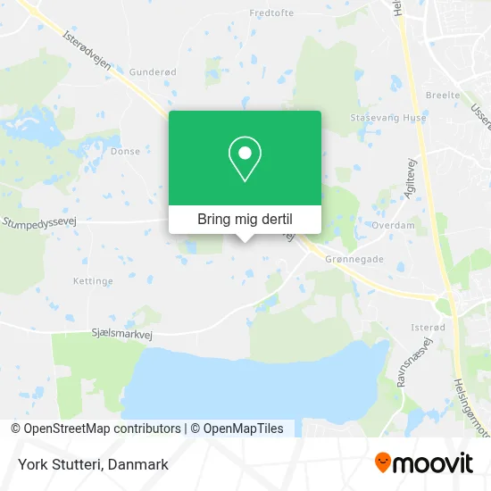 York Stutteri kort