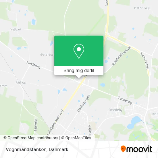 Vognmandstanken kort