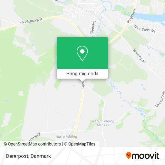 Dererpost kort
