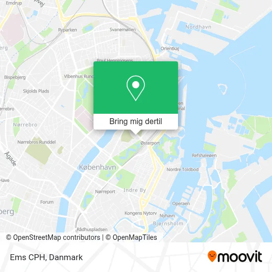 Ems CPH kort