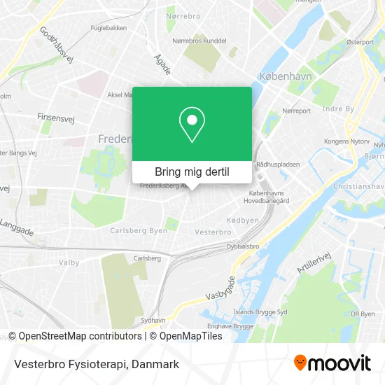 Vesterbro Fysioterapi kort