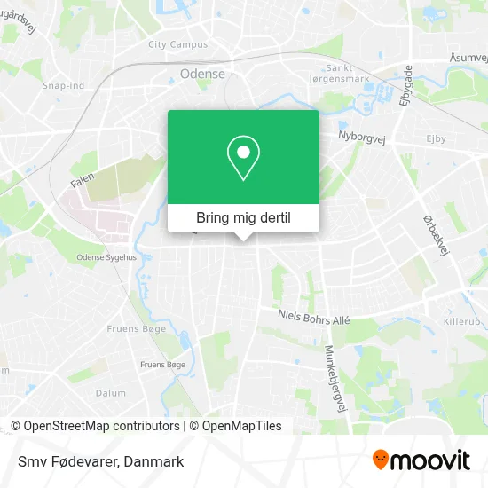 Smv Fødevarer kort