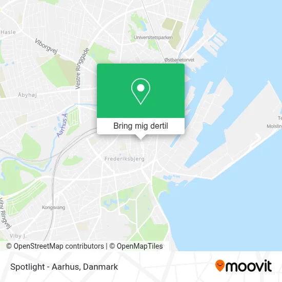 Spotlight - Aarhus kort
