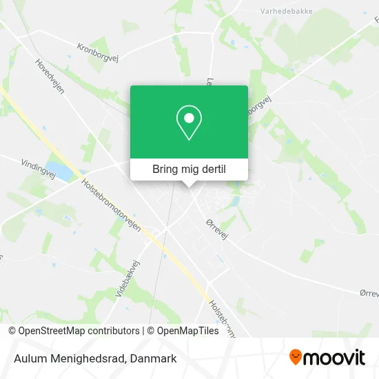Aulum Menighedsrad kort