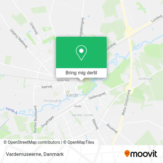 Vardemuseerne kort