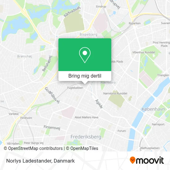 Norlys Ladestander kort